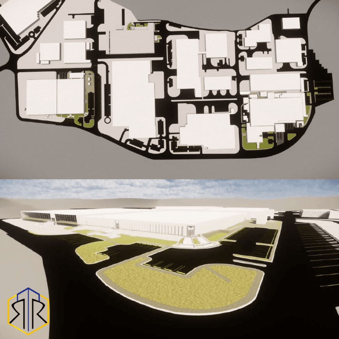 Imagen del proyecto BIM modeling and virtual reality at PIISA Industrial Park