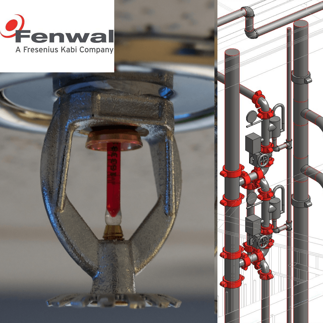 Imagen del proyecto BIM Modeling and Calculation for Fire Protection System