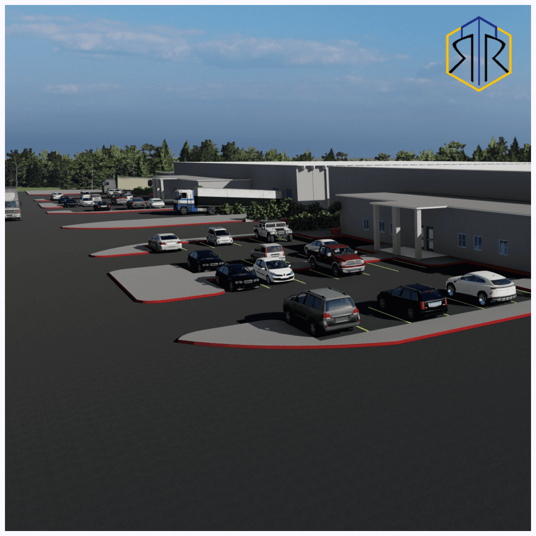Imagen del proyecto BIM Modeling of Industrial Buildings in Free Trade Zone